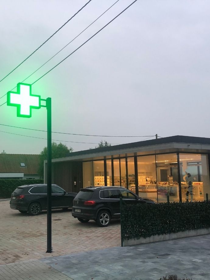 Led-apothekerskruis